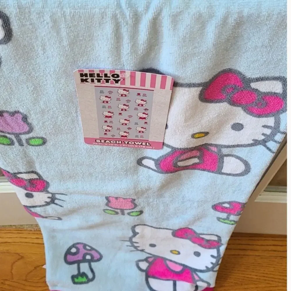 Hello Kitty Beach Towel